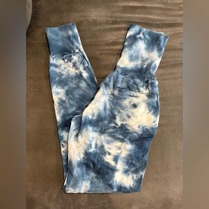 Young Fabulous‎ & Broke Blue and White Joggers